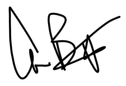 Andy Boughton Signature